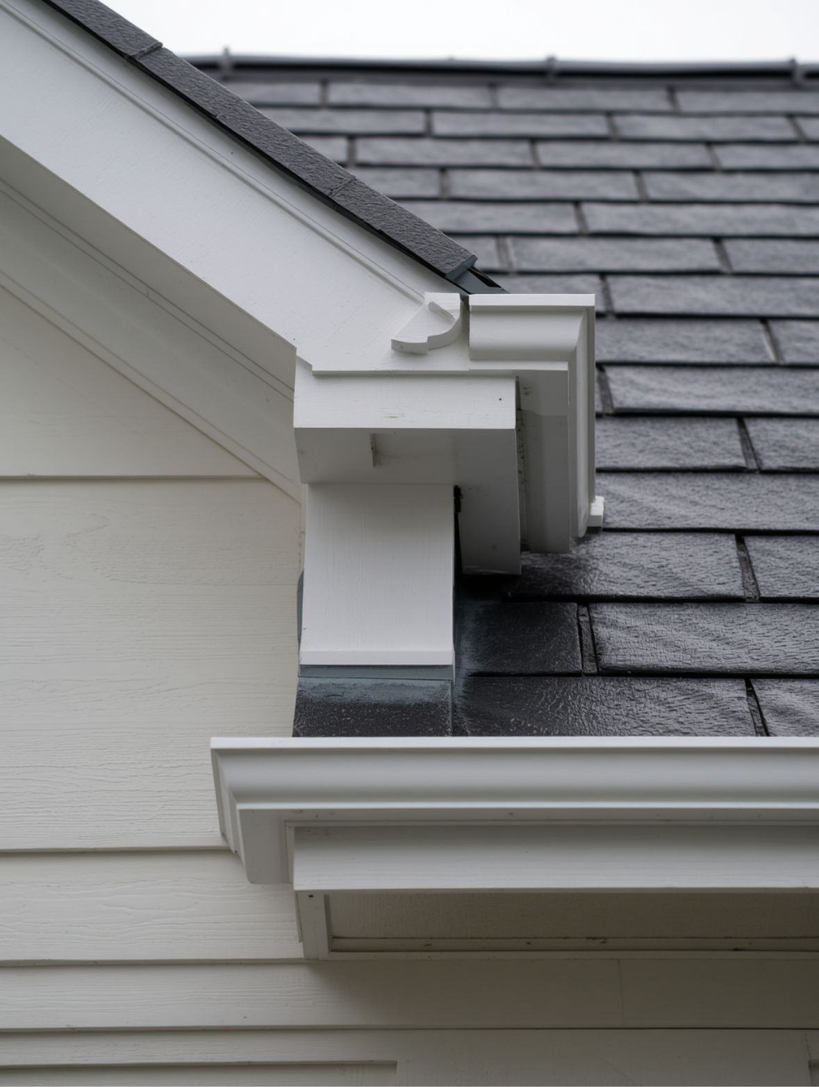 New Gutters White