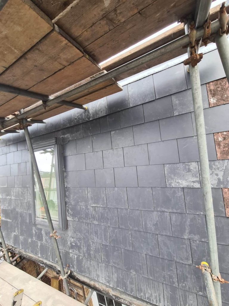 slate roof